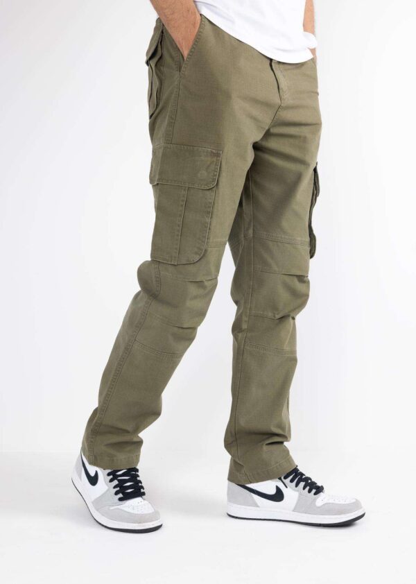 FLUTTI | RIPSTOP CARGO PANTS ARMY GREEN