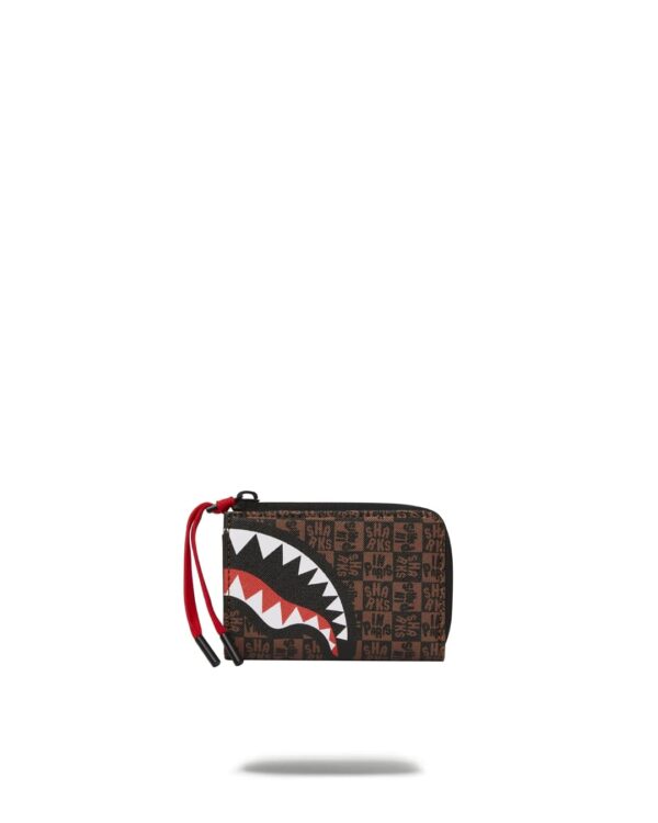 SPRAYGROUND | SHARKS IN PARIS CHECK WALLET - Image 2