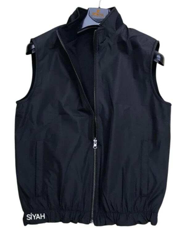 CELSO | DOUBLE FACE VEST BLACK \ BLACK