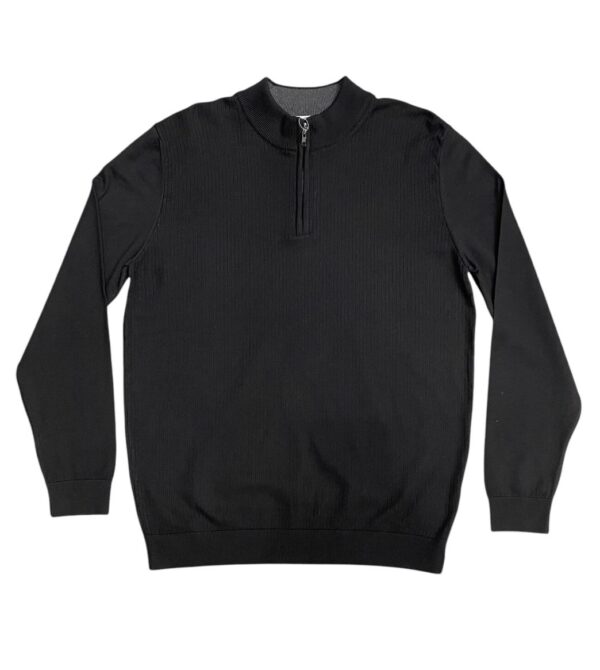 CELSO | HA HALF ZIP BLACK