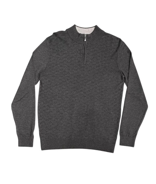 CELSO | HA HALF ZIP DARK GREY