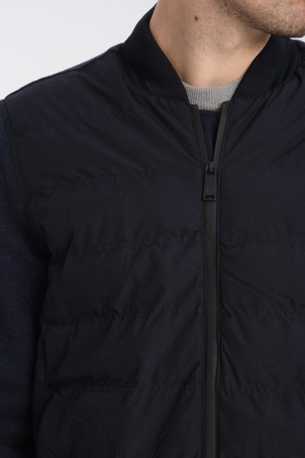 CELSO | FUNNEL NECK JACKET NAVY - Image 3