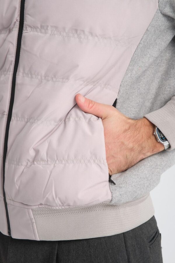 CELSO | FUNNEL NECK JACKET BEIGE - Image 2