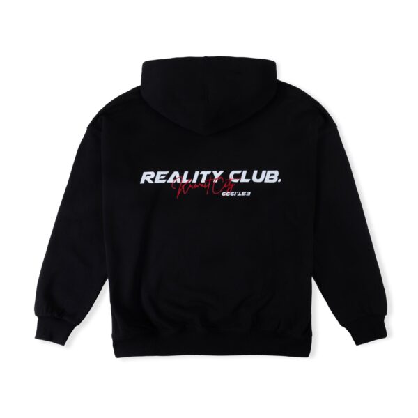 TWISTED REALITY |  R  LOGO BLACK HOODI