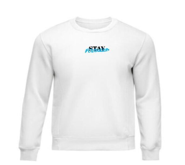 FEELING | STAY FOCUSED SWEATSHIRT WHITE