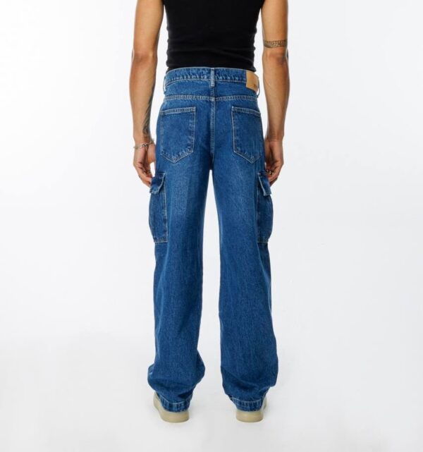 CELSO | CARGO JEANS PLAIN BLUE - Image 2