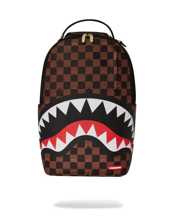 SPRAYGROUND | PEEKING CHARACTER CHECK DLXR BACKPACK