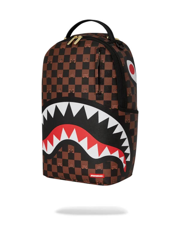 SPRAYGROUND | PEEKING CHARACTER CHECK DLXR BACKPACK - Image 6