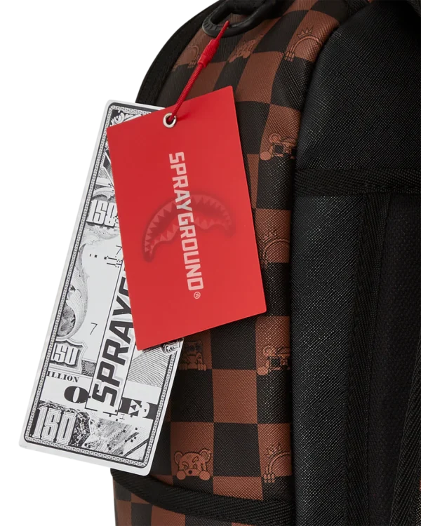 SPRAYGROUND | PEEKING CHARACTER CHECK DLXR BACKPACK - Image 11