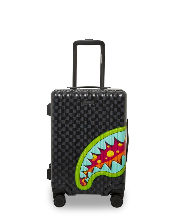 SPRAYGROUND | SLIME TAKEOVER CARRY ON HARD LUGGAGE - Image 2