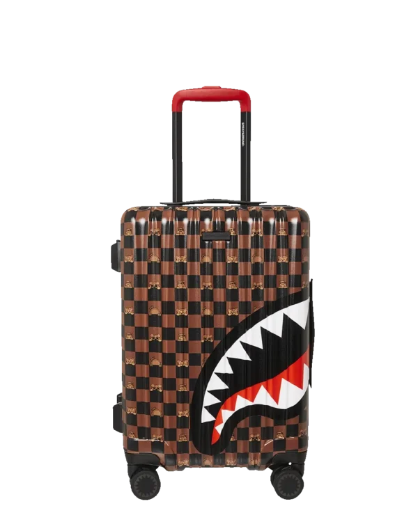 SPRAYGROUND | PEEKING CHARACTER CHECK CARRY ON HARD LUGGAGE