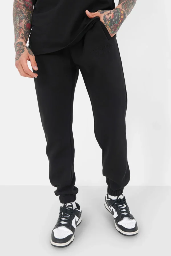 SIXTH JUNE | Joggers bi-tone ajusted – BLACK